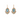 Antique Light Blue Earrings